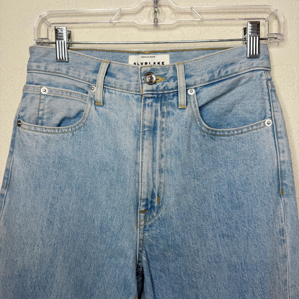 SLVRLAKE Charlotte High Rise Bootcut Jeans Pacific - Picture 5 of 12